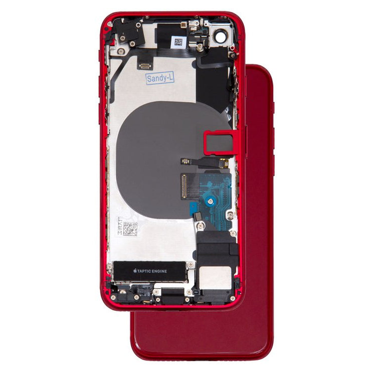 Housing With Parts For Apple iPhone 8 Red
